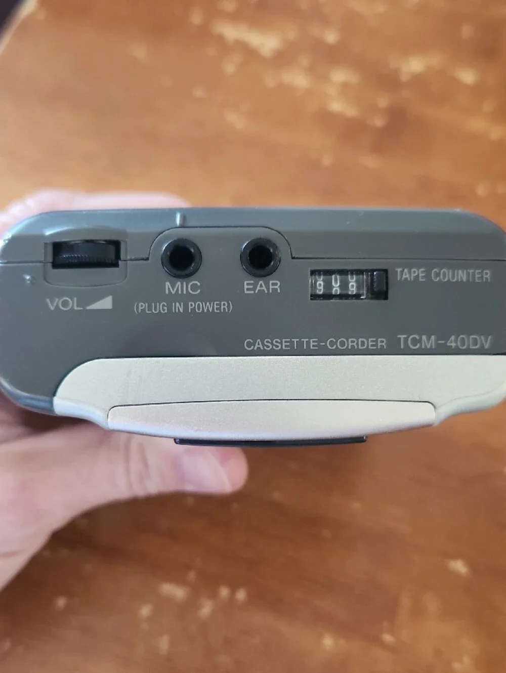 Vintage Sony TCM-40DV cassette recorder Works!